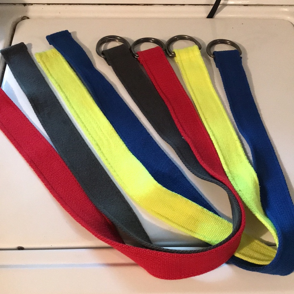 BELT BUNDLE 4 Canvas Belts Boys Size 12 💥